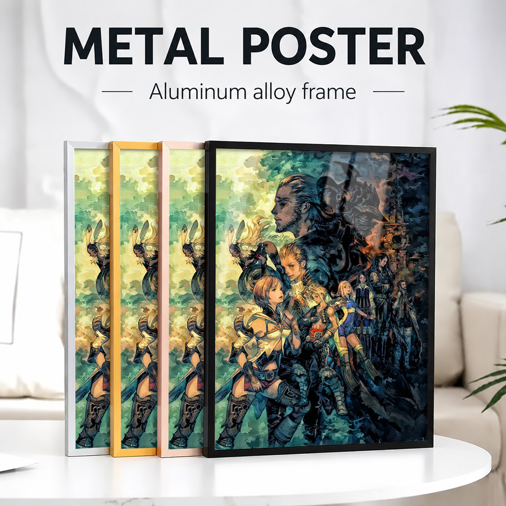 Office Quest - Final Fantasy XII Characters Design Framed