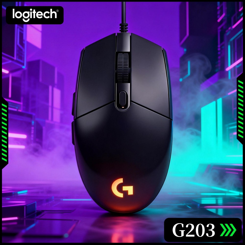 Logitech G203 Wired Gaming Mou - Logitech Mouse G203 评论和价格