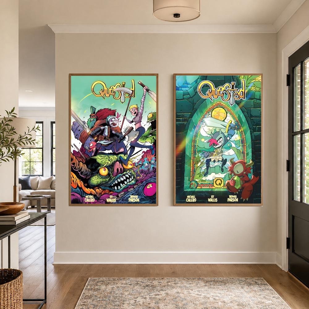 Brand Quested Poster Graphic W - Office Quest 评论和价格