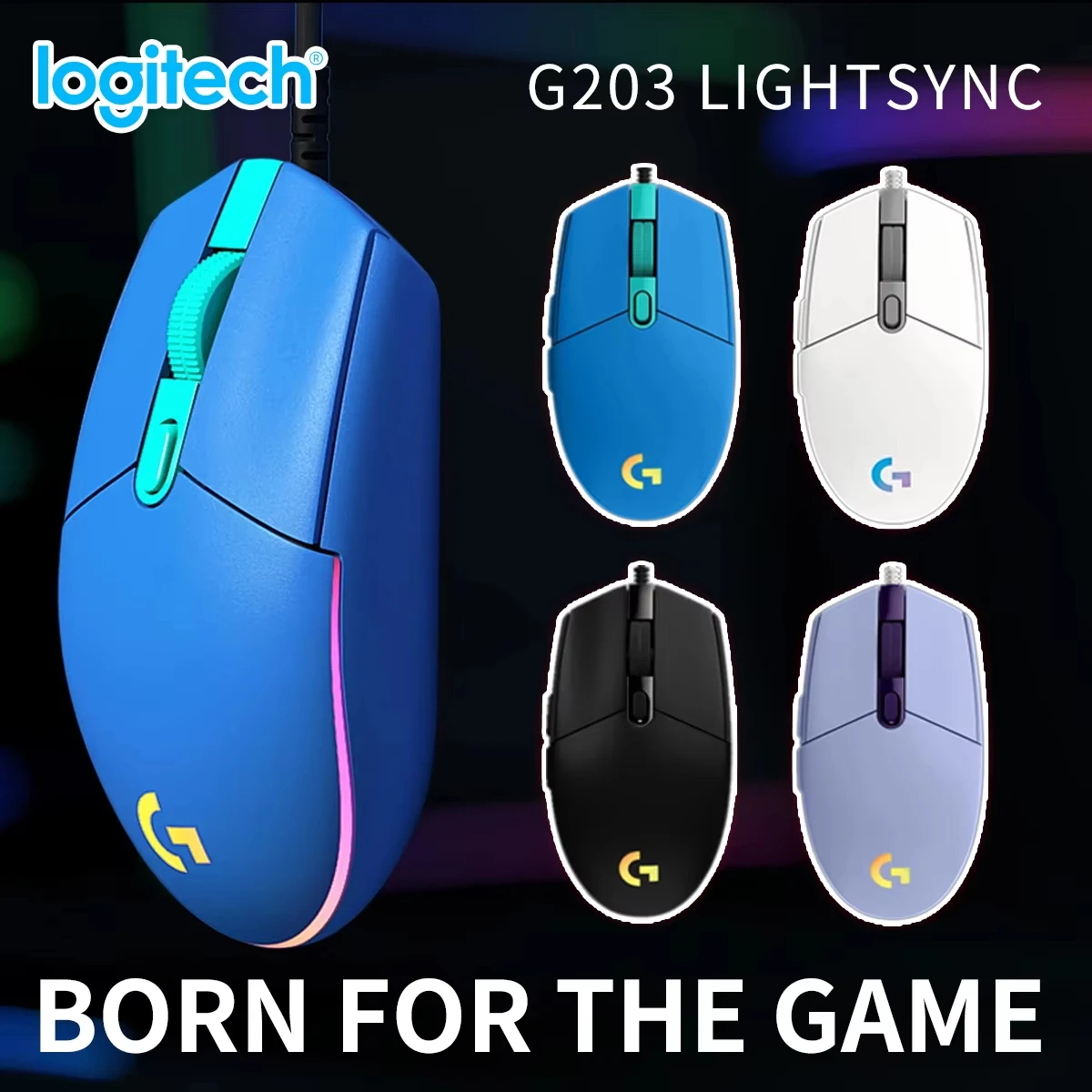 Logitech G203 RGB Gaming Mouse - Logitech Mouse G203 评论和价格