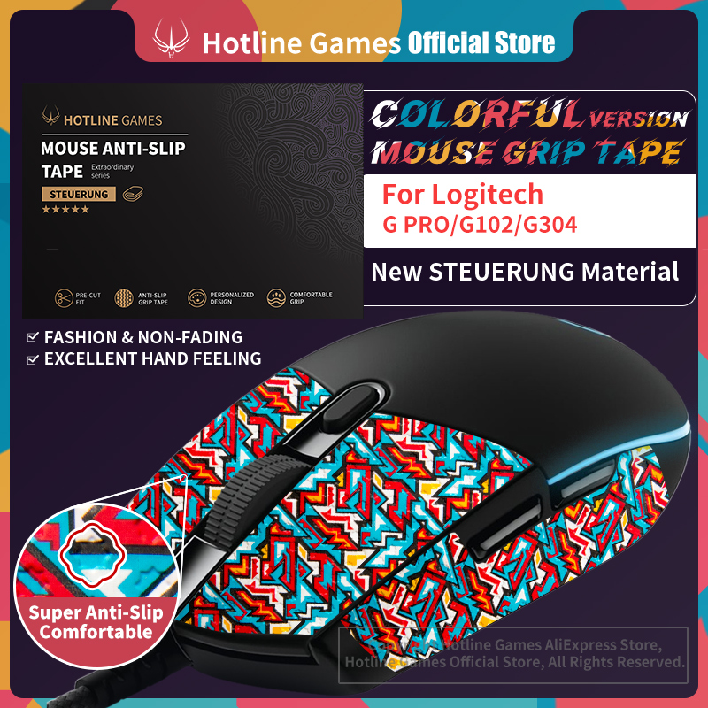 1 Pack Hotline Games Colorful  - Logitech Mouse G203 评论和价格