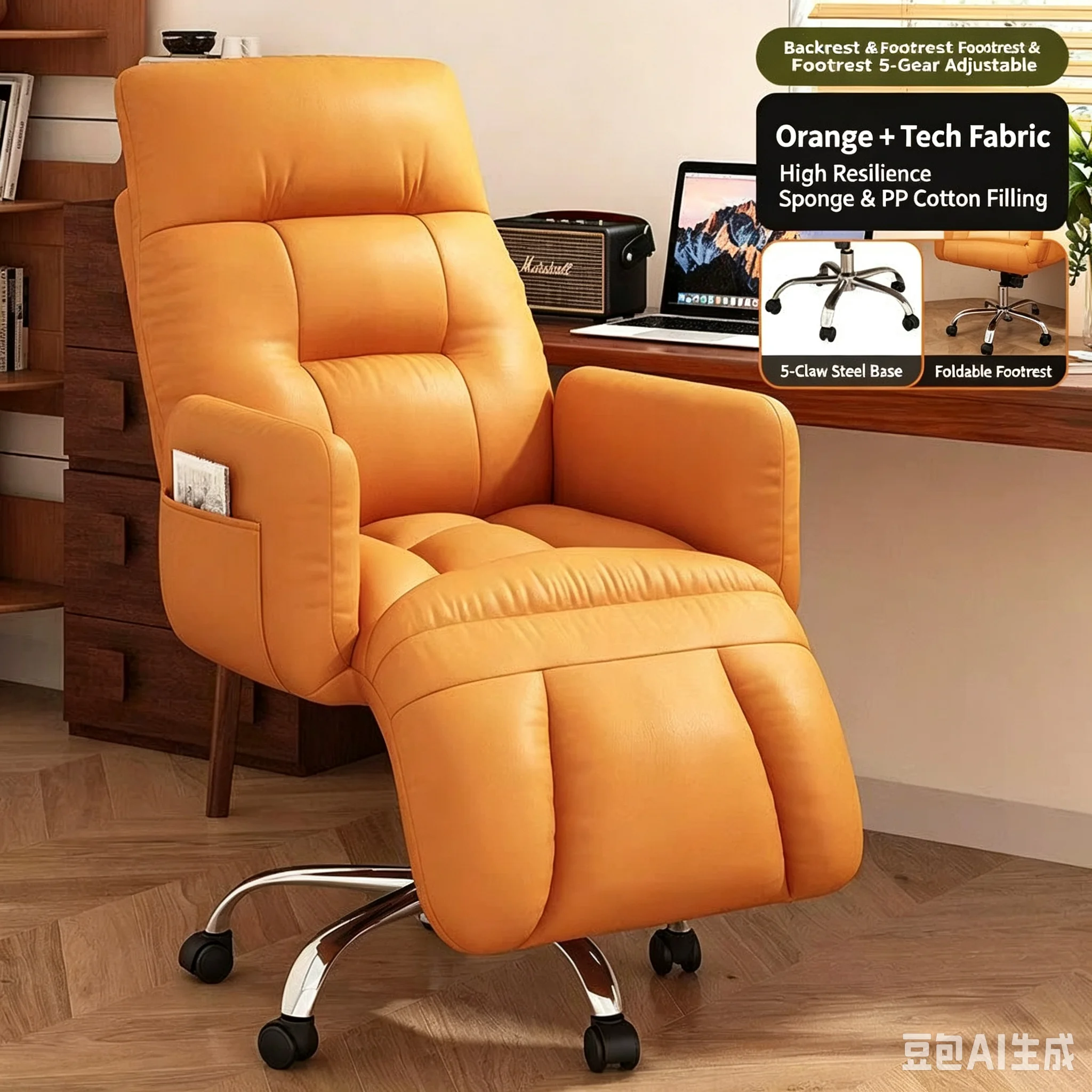 5 Gear Adjustable Recliner Off - Office Tech Gear 评论和价格