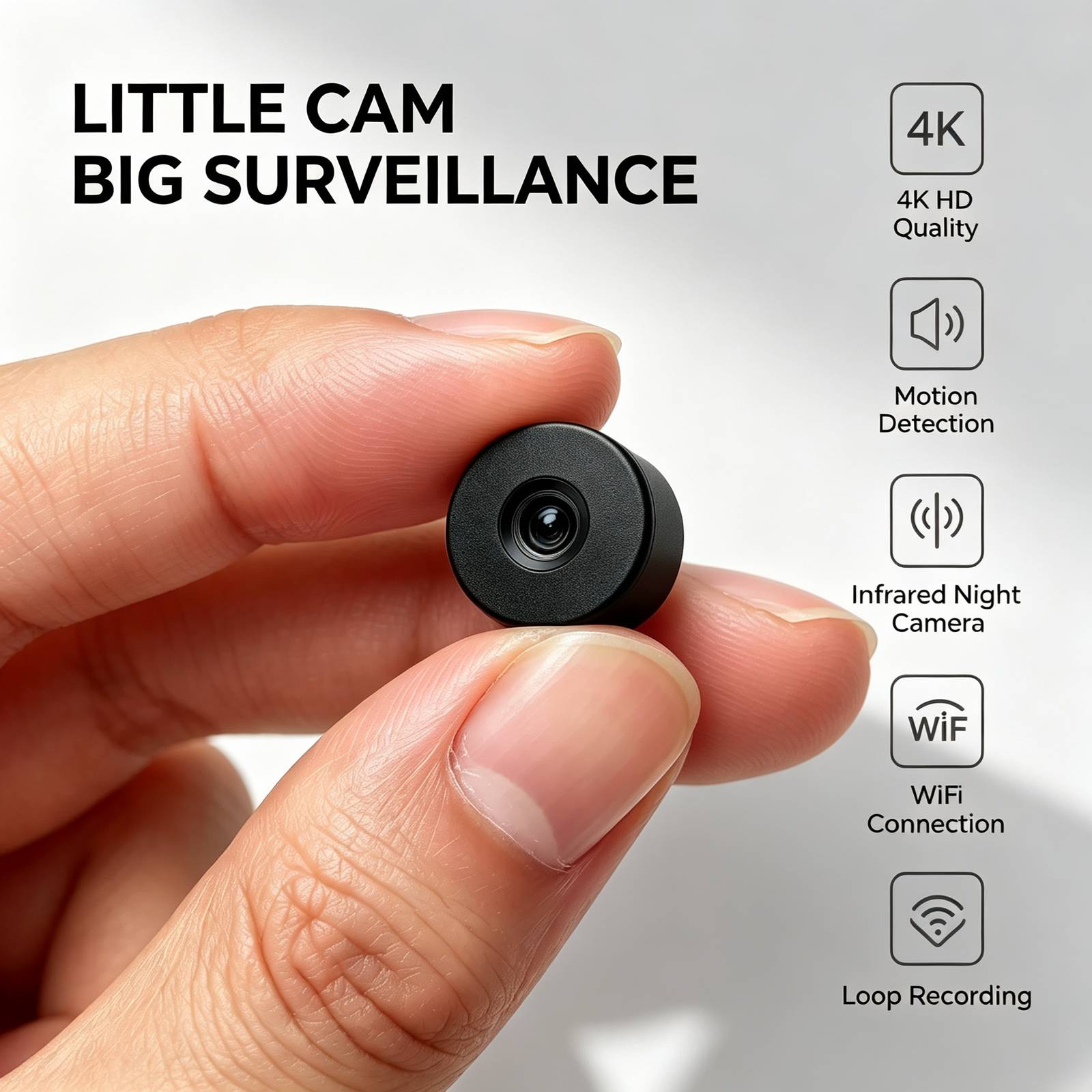R1 Mini WiFi Security Camera,  - Office Technologies 评论和价格