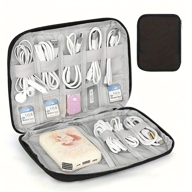 1PC Travel Cable Organizer Cas - Office Tech Gear 评论和价格