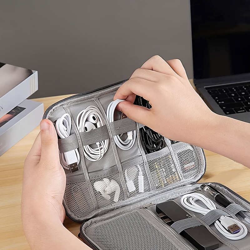 1PC Travel Cable Organizer Cas - Office Tech Gear 评论和价格
