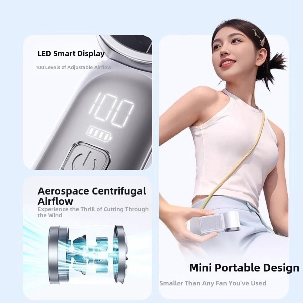 6 Gear Wind Mini Portable Fan  - Office Tech Gear 评论和价格