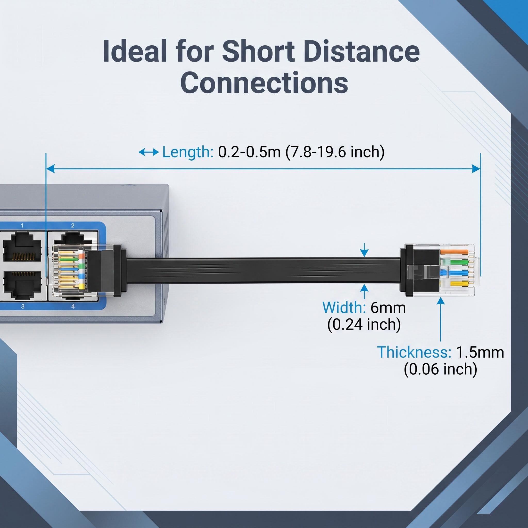 24 Pack CAT6 Short Flat Ethern - Power Over Ethernet 评论和价格